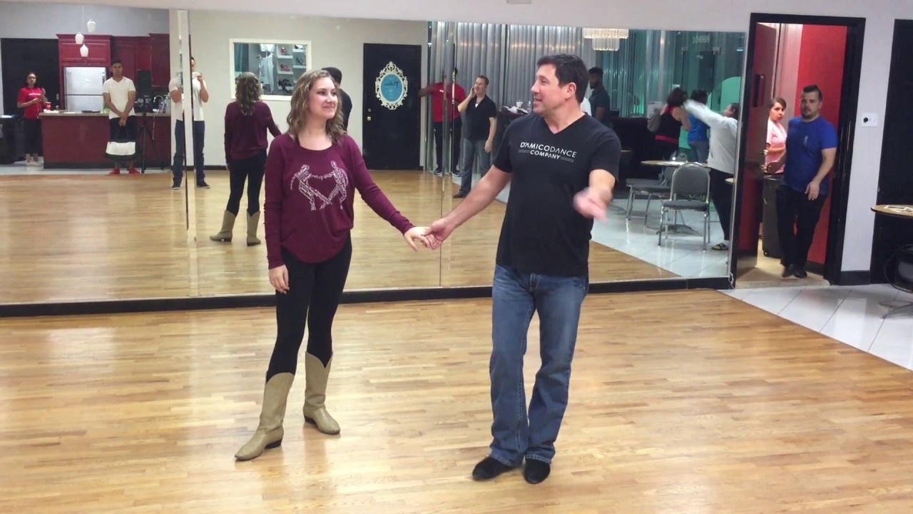 Two-Step Dance Lessons online with D’Amico Dance 4/23/18