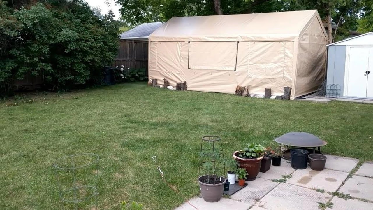 Обзор Costco Car Shelter 10 x 20