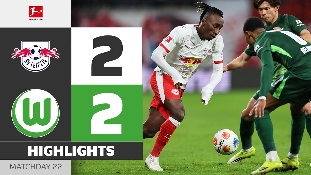 Gruda Secures The Draw! | RB LEIPZIG - VFL WOLFSBURG | Highlights | Matchday 22 &ndash; Bundesliga 2025/26