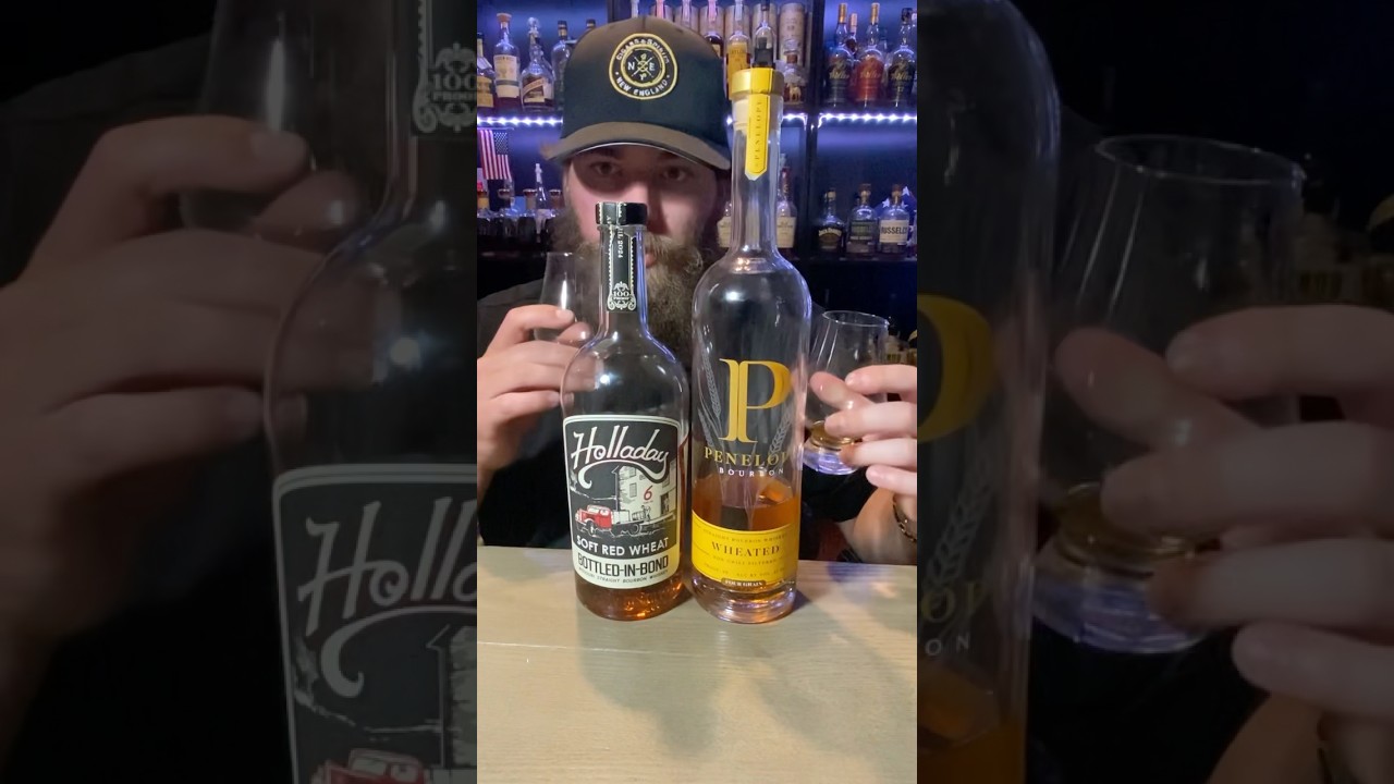 Holladay SRW vs. Penelope Wheated #wheated #bourbon #whiskey #mgp #shorts #review #reels #ytshorts