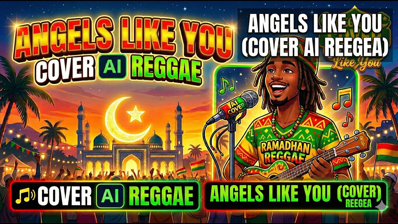 Gak Nyangka! Lagu Ini Jadi Enak Banget Dibikin Reggae - Cover  Angels Like You (Reegea Cover AI )