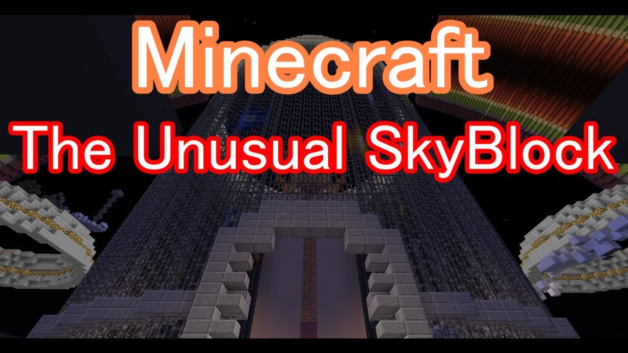 【Minecraft】The Unusual SkyBlock #1