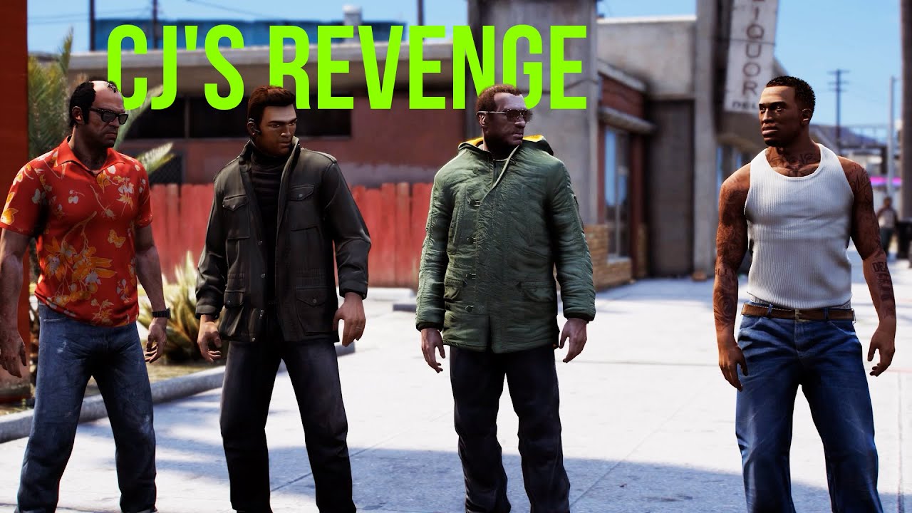 СЕРИЯ GTA V | МЕСТЬ CJ | Эпизод 8
