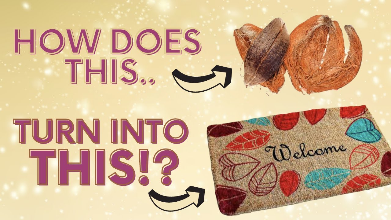From Coconut Husk to Fabulous Doormats - Made in India by Cocotuft