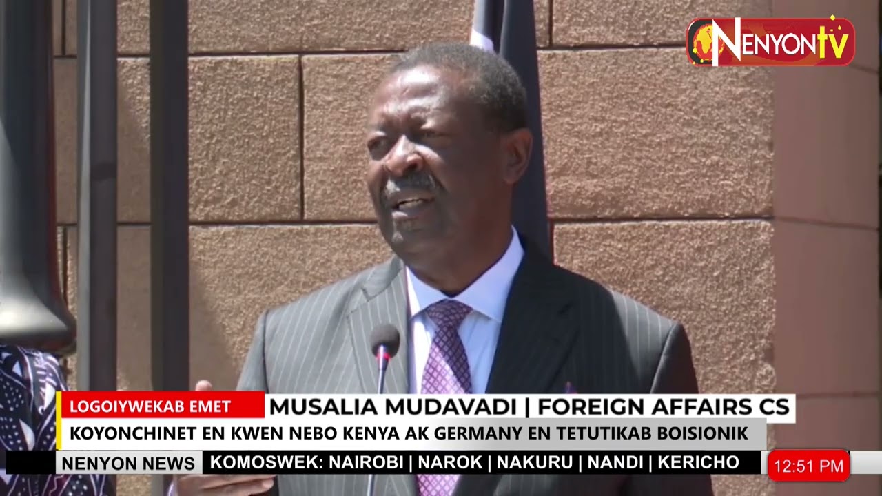 MUDAVADI SIGNS LABOUR MOBILITY MOU WITH GERMANY, SAYS KENYA NOT WORRIED ABOUT BRAIN DRAIN