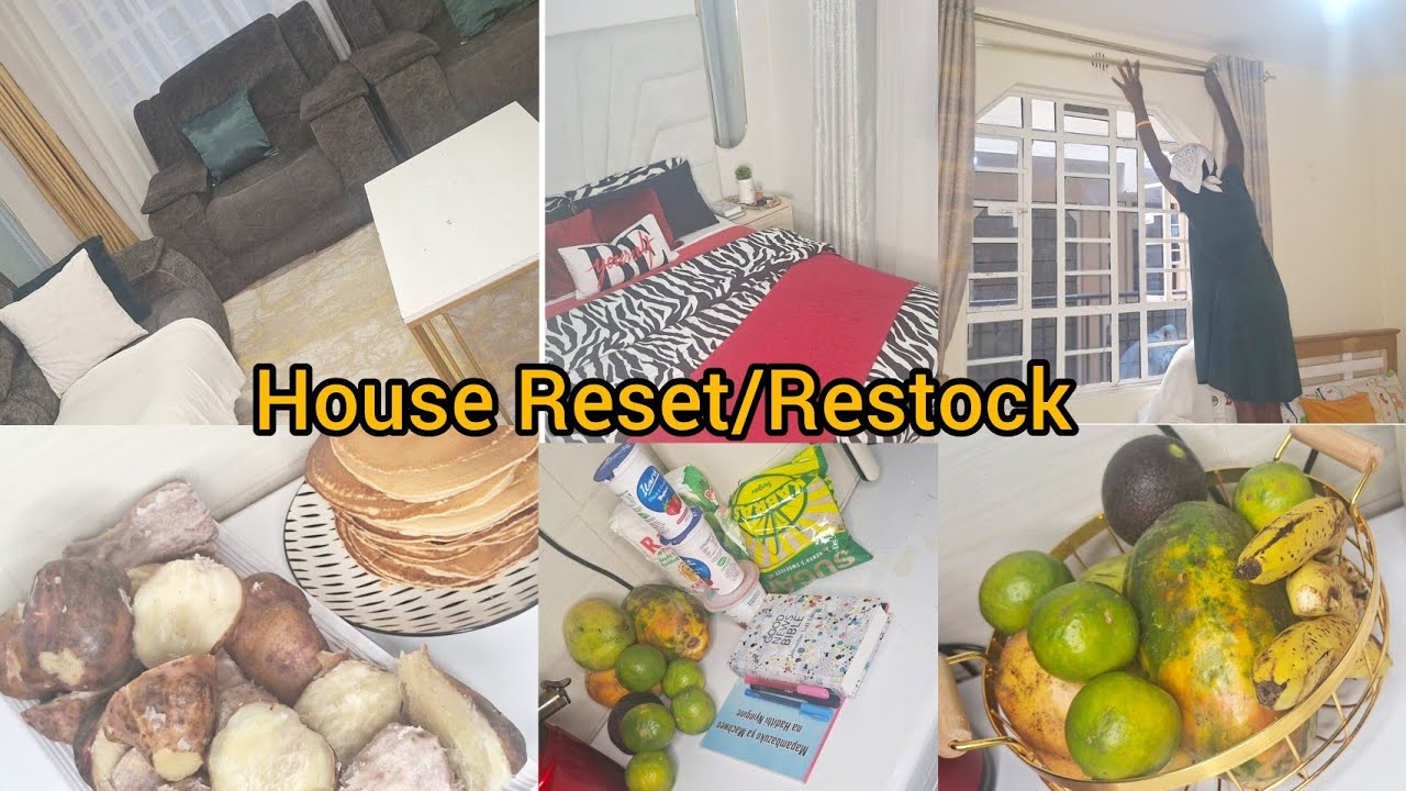 WEEKLY RESET/WHOLE HOUSE CLEANING/PREPPING/RESTOCK