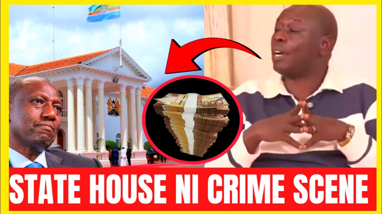 STATE HOUSE NI CRIME SCENE!!GACHAGUA EXPOSED RUTO TO KENYANS