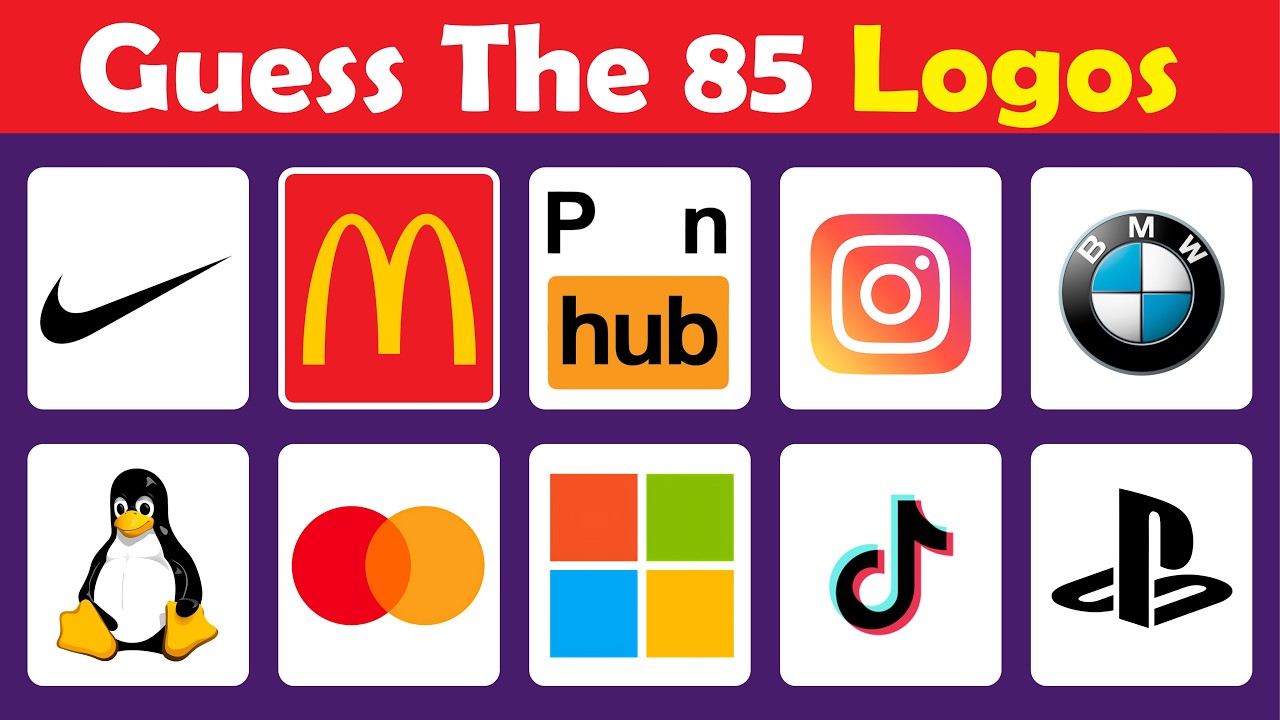 Guess The Logo in 4 Seconds | 85 Famous Logos | Logo quiz 2026