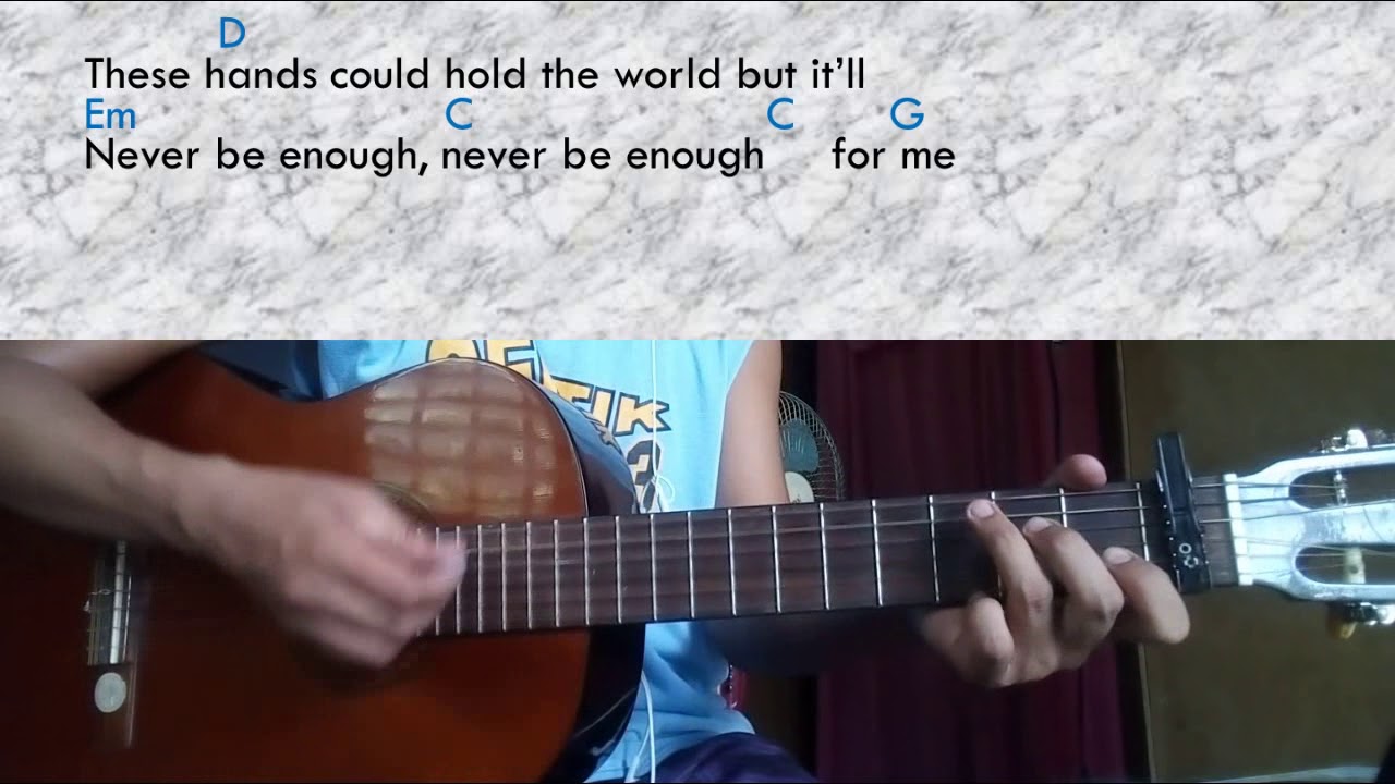 Never Enough - The Greatest Showman Guitar Cover