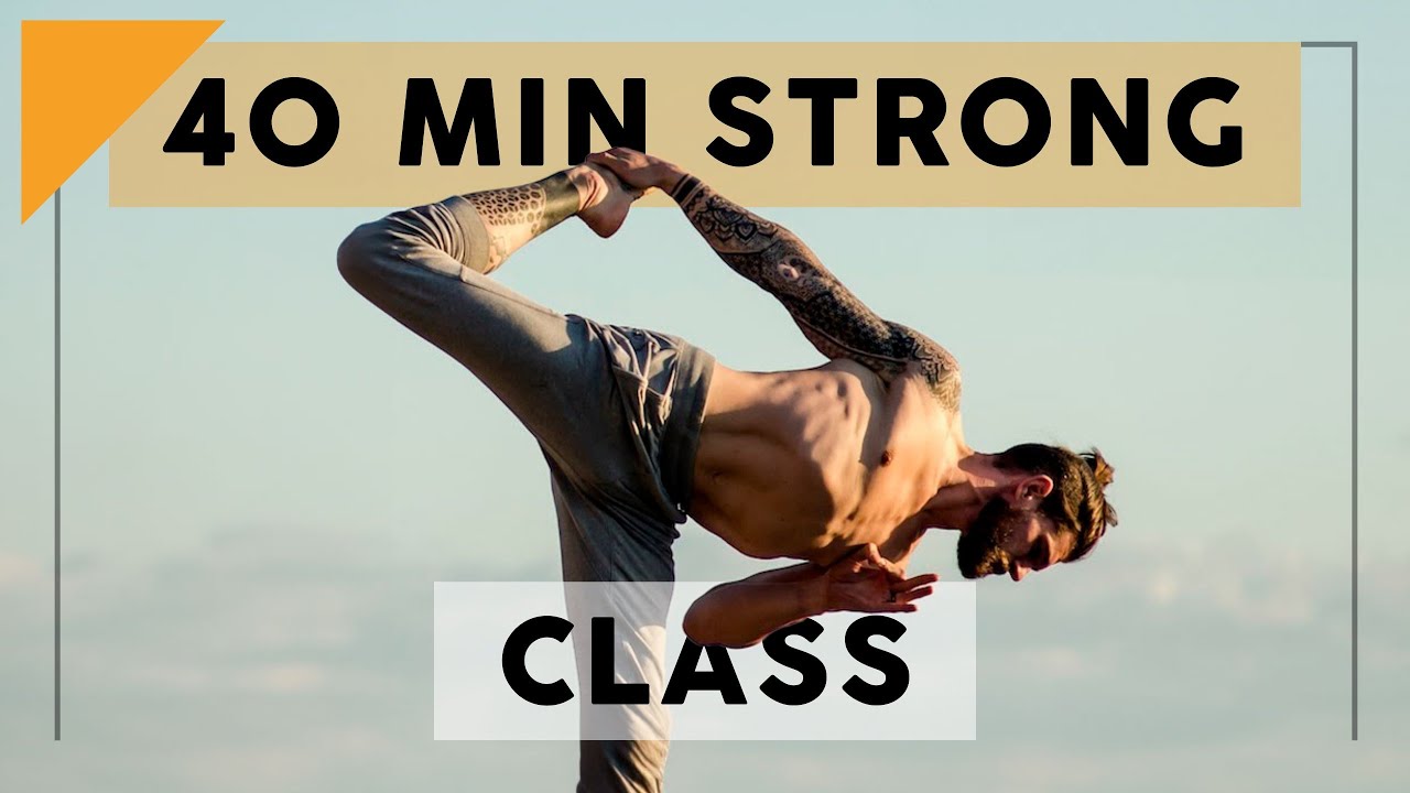 40 Minute Intermediate Mandala Vinyasa Yoga for Strength
