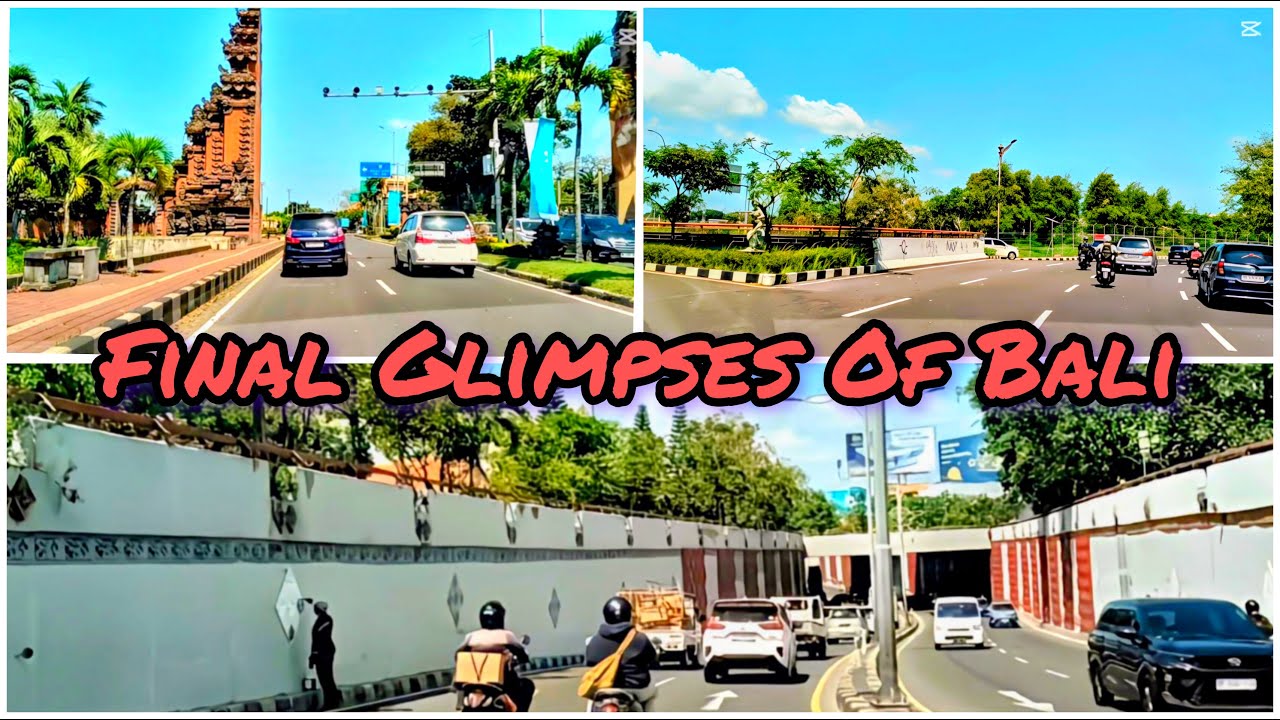 Leaving Bali 🇮🇩 | Final Moments & Drive to Denpasar Airport | Travel Vlog | Noor e Azal