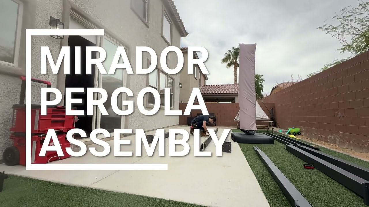 Mirador Pergola Assembly