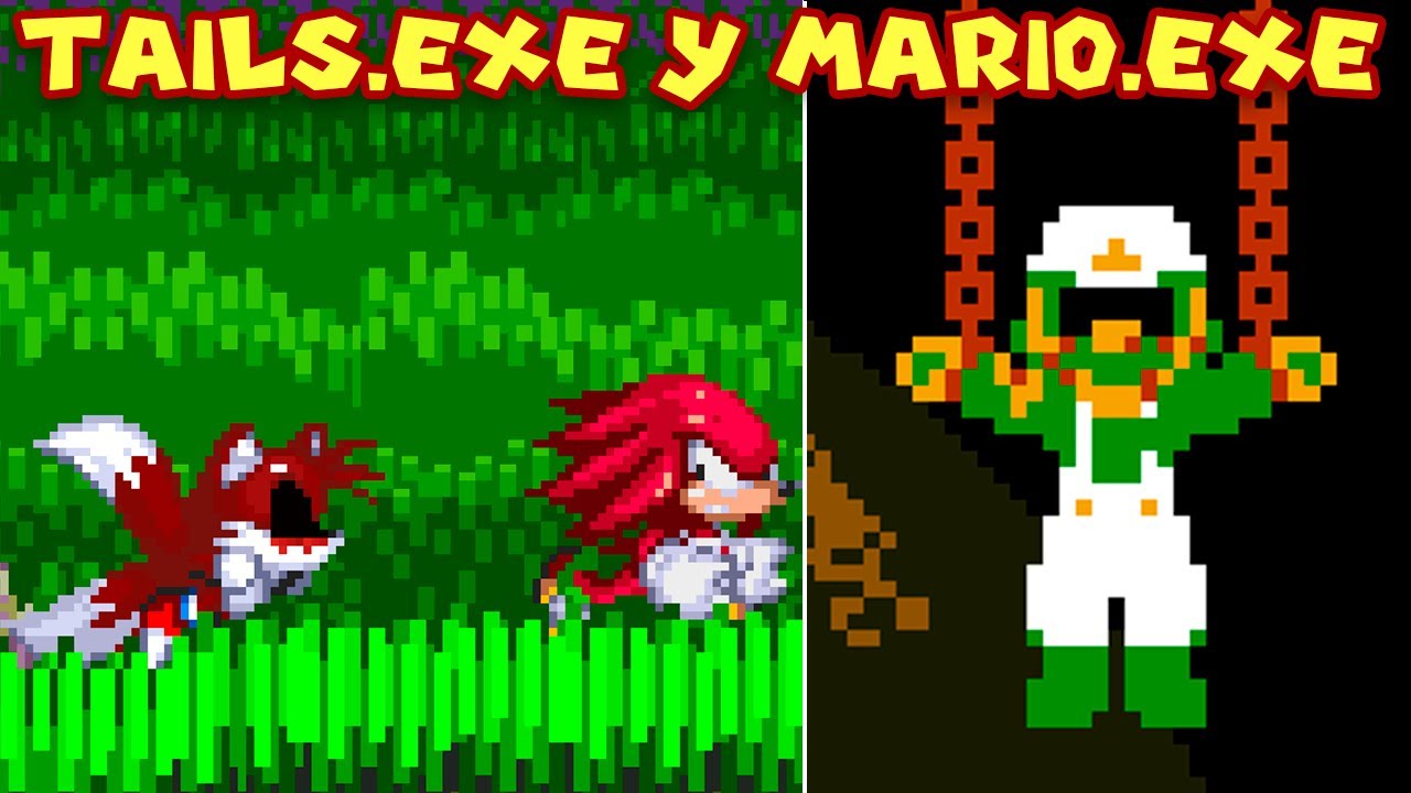TAILS.EXE Y MARIO.EXE - 2 Juegos.EXE con Pepe el Mago