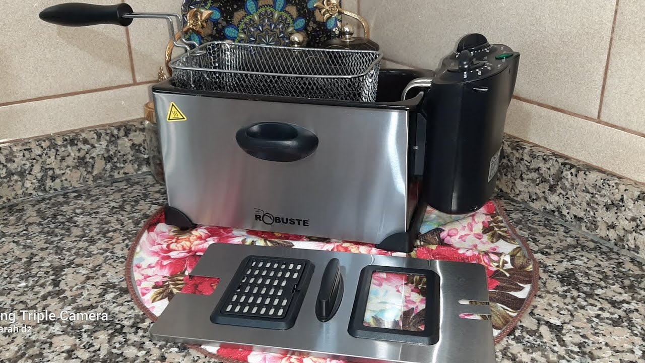 #طريقة تنظيف المقلاة الكهربائية فريتوز بطريقة سهلة احترافية ونتيجة تحفة poêle électrique 🇩🇿#algerie