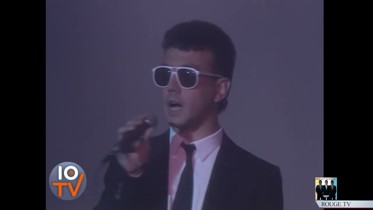 Enrico Ruggeri - Vecchio Frack - Super Azzurro - 1984