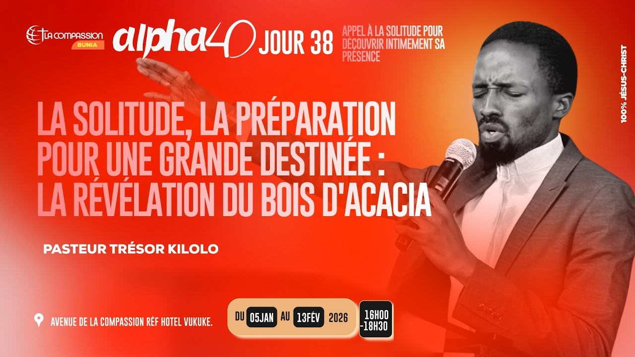 LA RÉVÉLATION DU BOIS D'ACACIA - PST TRESOR KILOLO - ALPHA 40 - JR 38