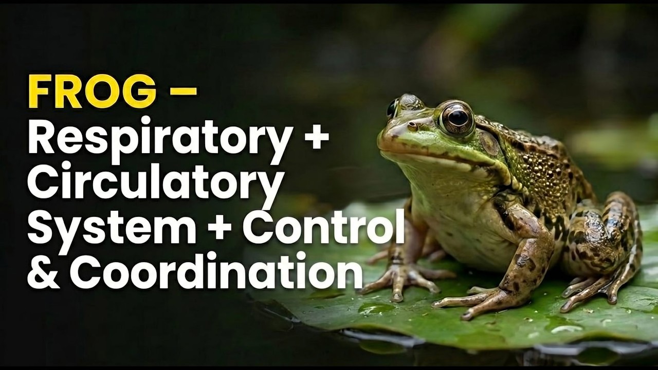 FROG | Lec-02 | NEET Biology  | Zoology  | Class 11 | Concept Explanation