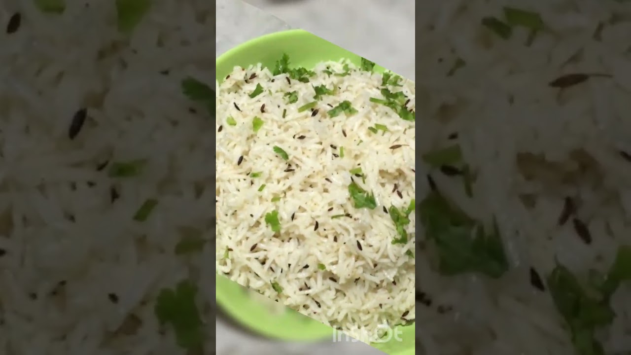 Jeera rice || cumin rice with Dal fry