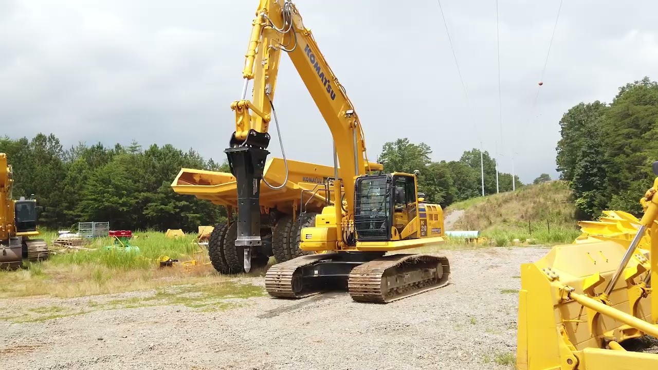 Discover the right tools to use for hydraulic breakers   tips from Komatsu