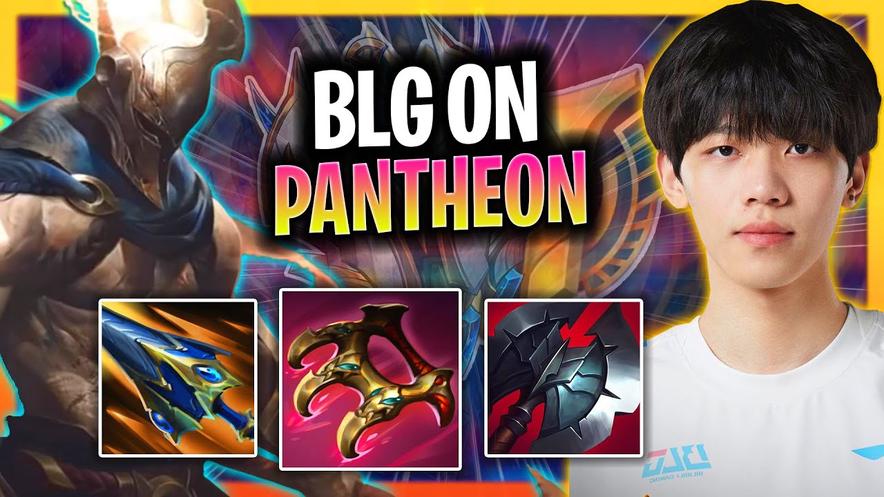 BLG ON IS SO CLEAN WITH PANTHEON! | BLG On Plays Pantheon Support vs Alistar!  Season 2025