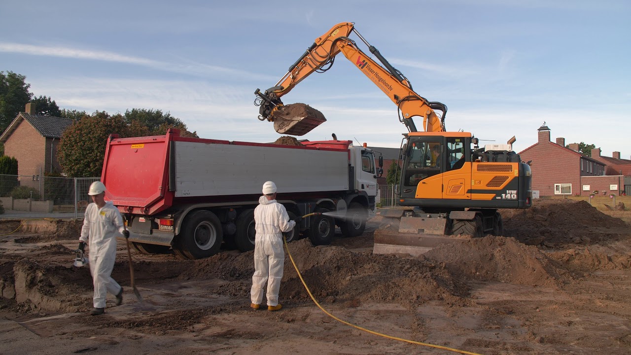 Visser Milieu bv bodemsanering  BRL 7000 BRL verontreinigde grond - Visser Hoogeloon bv