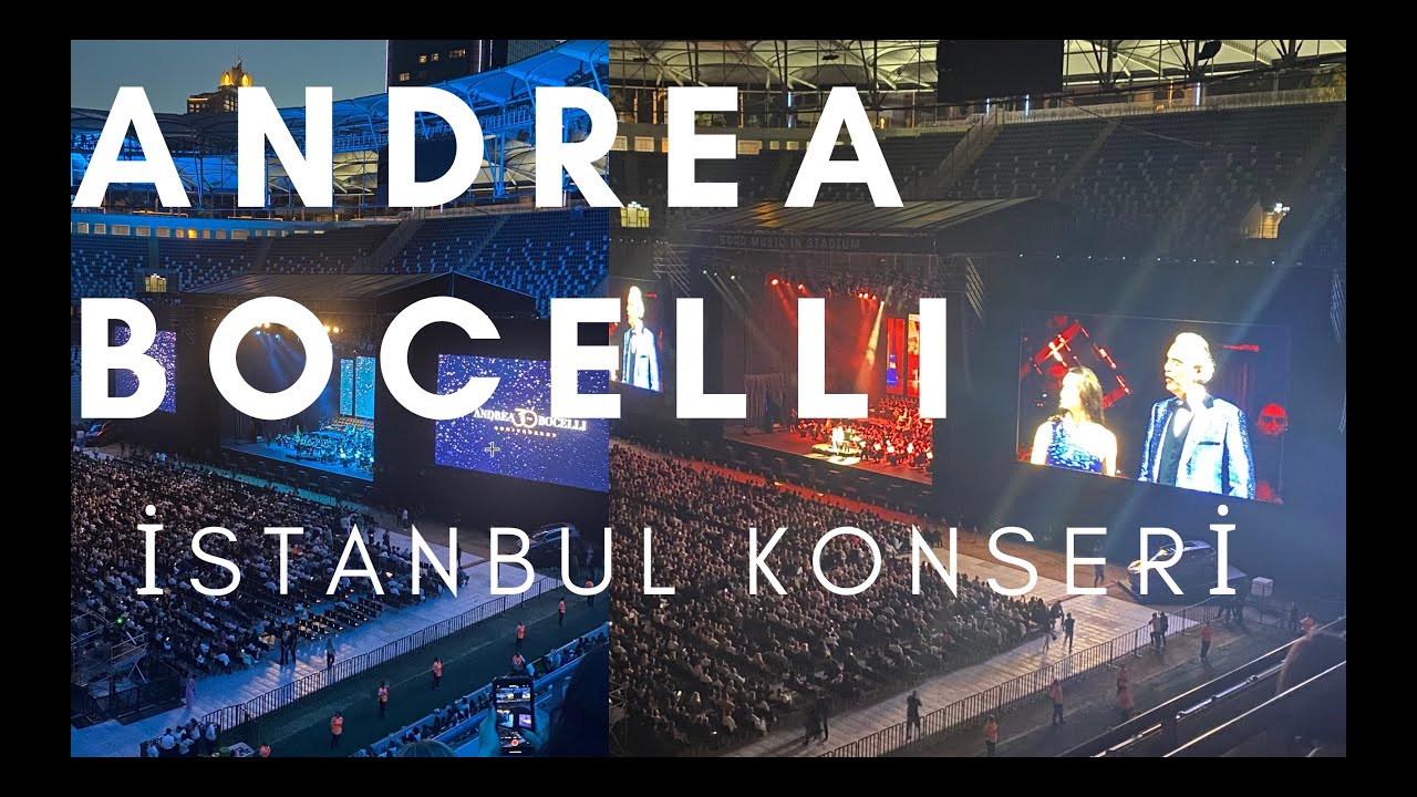 Andrea Bocelli Istanbul Concert 2024 / 30.Sanat Yılında İstanbul'da Verdiği Stadyum Konserinin Özeti
