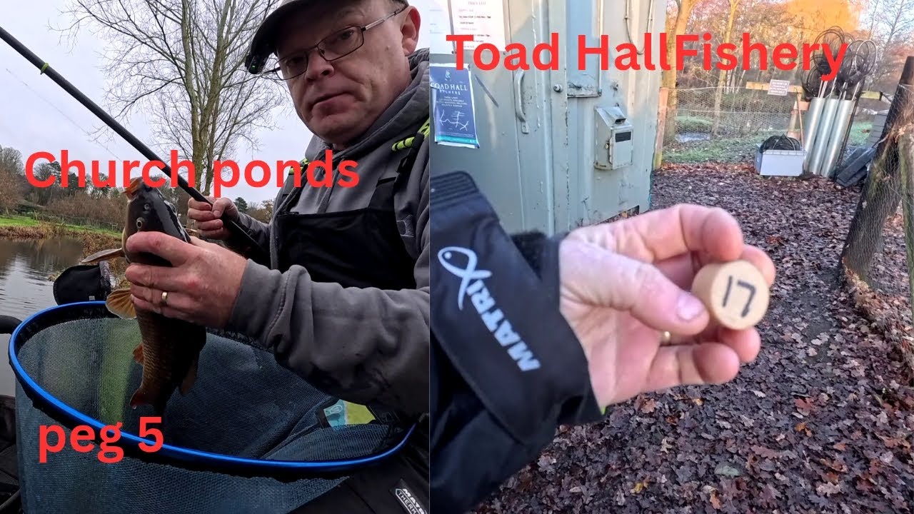 Два места для спортивной рыбалки с живой рыбой: пруд Church PondS и зал Toad Hall.