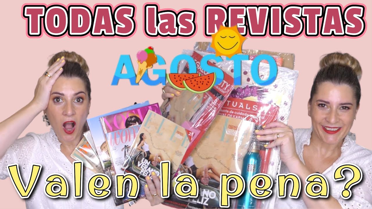 REGALOS 🎁 de las REVISTAS 📙de AGOSTO, valen la pena ⁉️