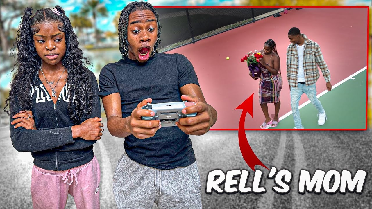 WE CAUGHT CHRIS GOING ON A DATE WITH RELL'S MOM 💔