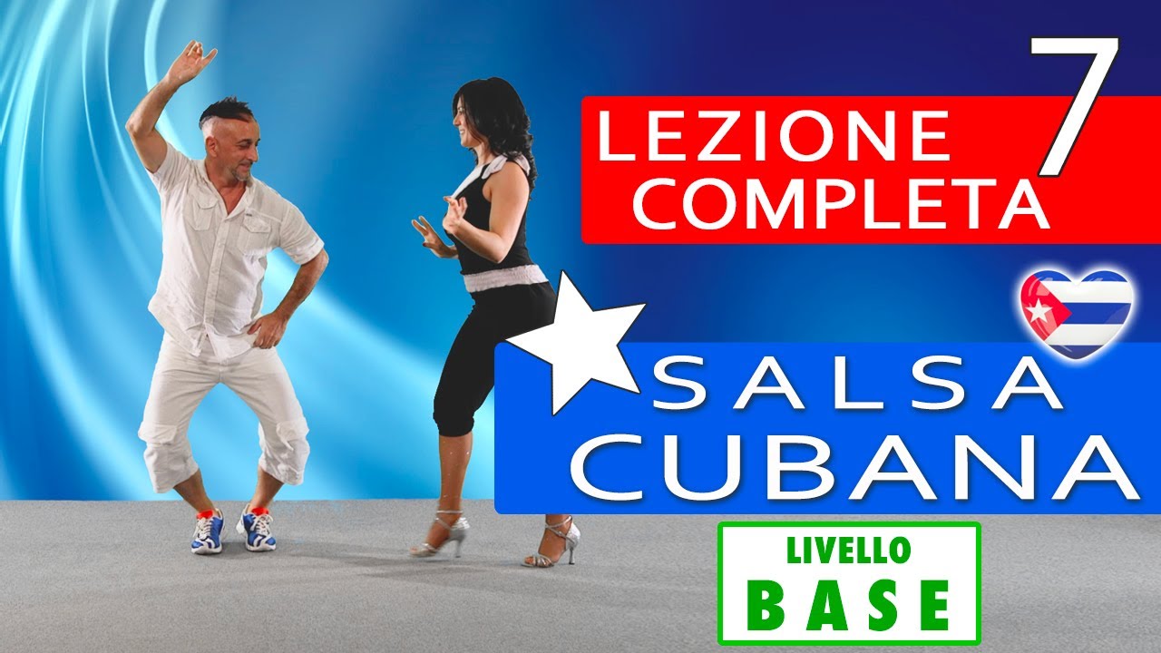►SALSA CUBANA ► TUTORIAL LIV. BASE - LEZ. 7 ► ISCRIVITI AL CANALE ►DANCE TV