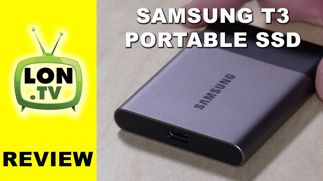 Samsung T3 Portable SSD Review - With USB Type C / USB-C