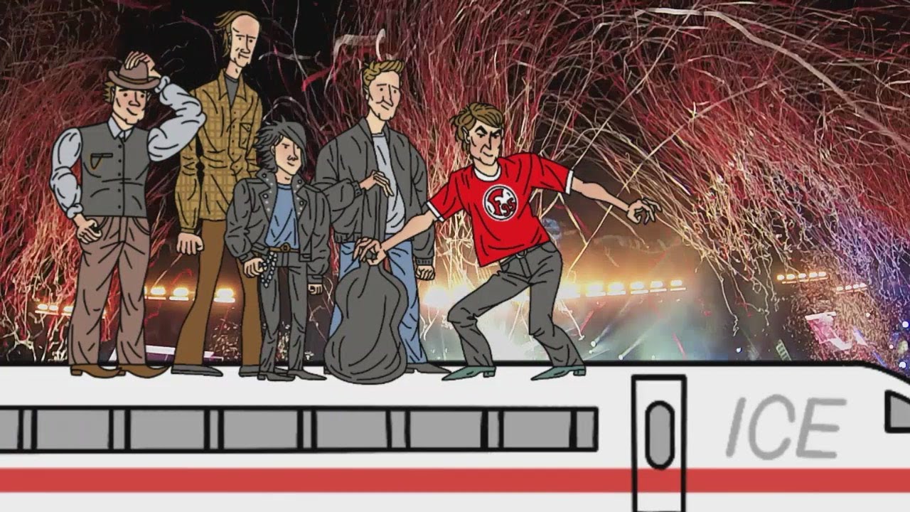 Die Toten Hosen - ICE nach Dusseldorf (Inoffizielles Video)