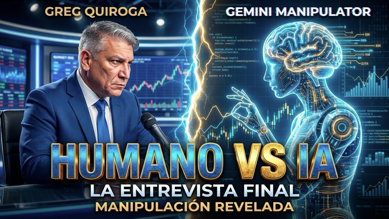 GREG QUIROGA VS. GEMINI MANIPULATOR: LA ENTREVISTA QUE LAS BALLENAS NO QUIEREN QUE VEAS