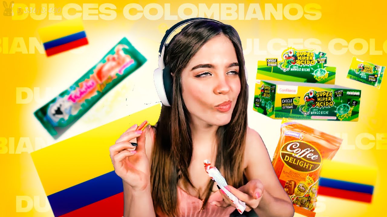 Probando dulces COLOMBIANOS 🇨🇴 🍬🍭🍫 | Staryuuki