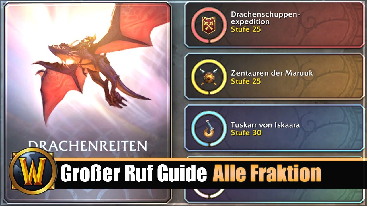 Großer DF Ruf Guide - Alle Fraktion aus 10.0