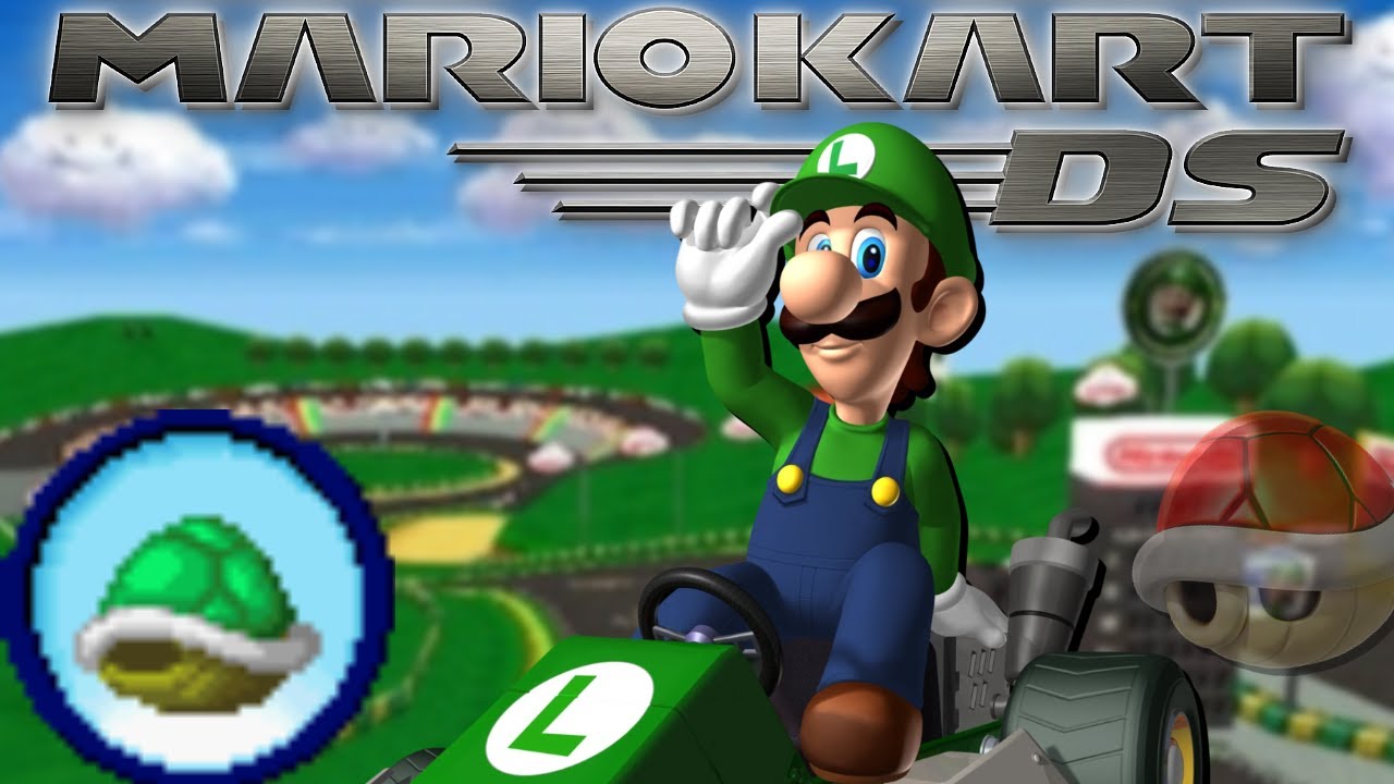Mario Kart DS | Shell Cup w/ Luigi - Shiruetto Plush Gameplays