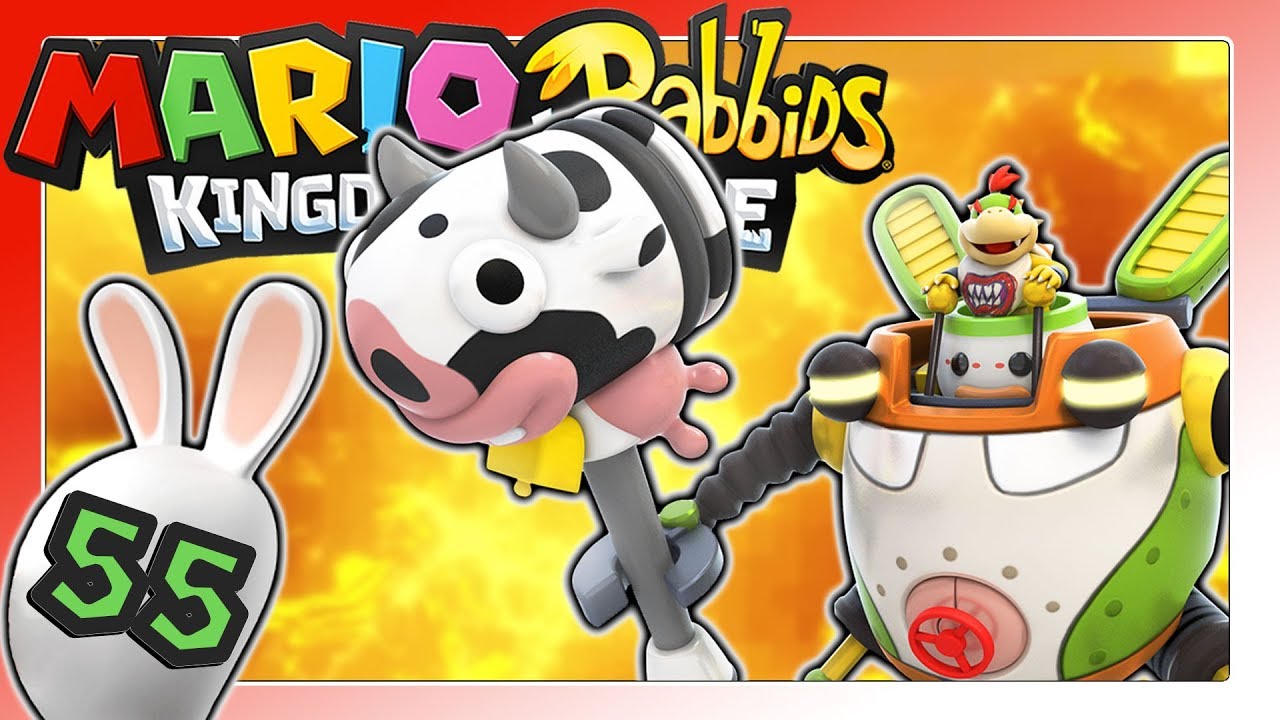 MARIO + RABBIDS KINGDOM BATTLE Part 55: Robo-Jr. Battle