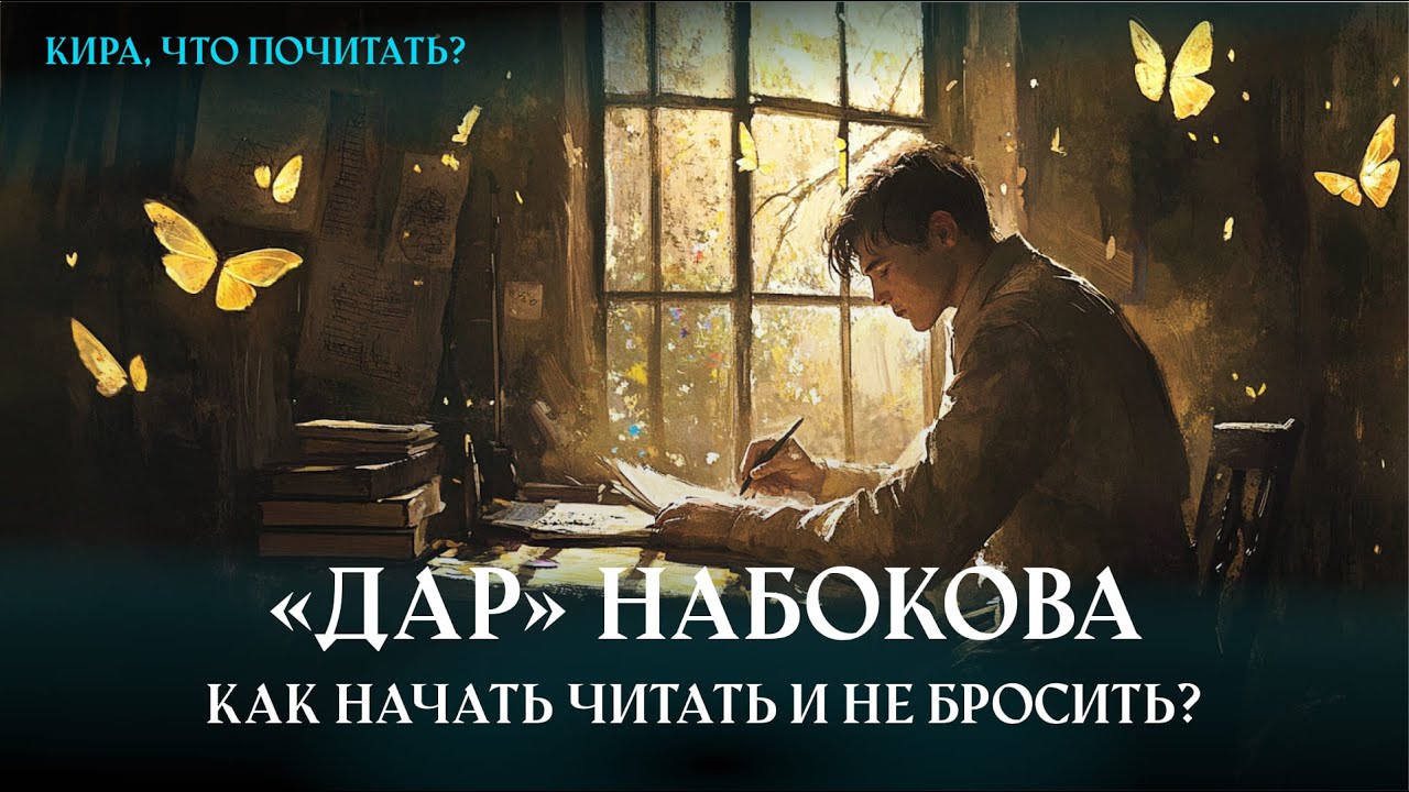 «Дар» Набокова. Как начать читать и не бросить? / Кира, что почитать? / Выпуск 7