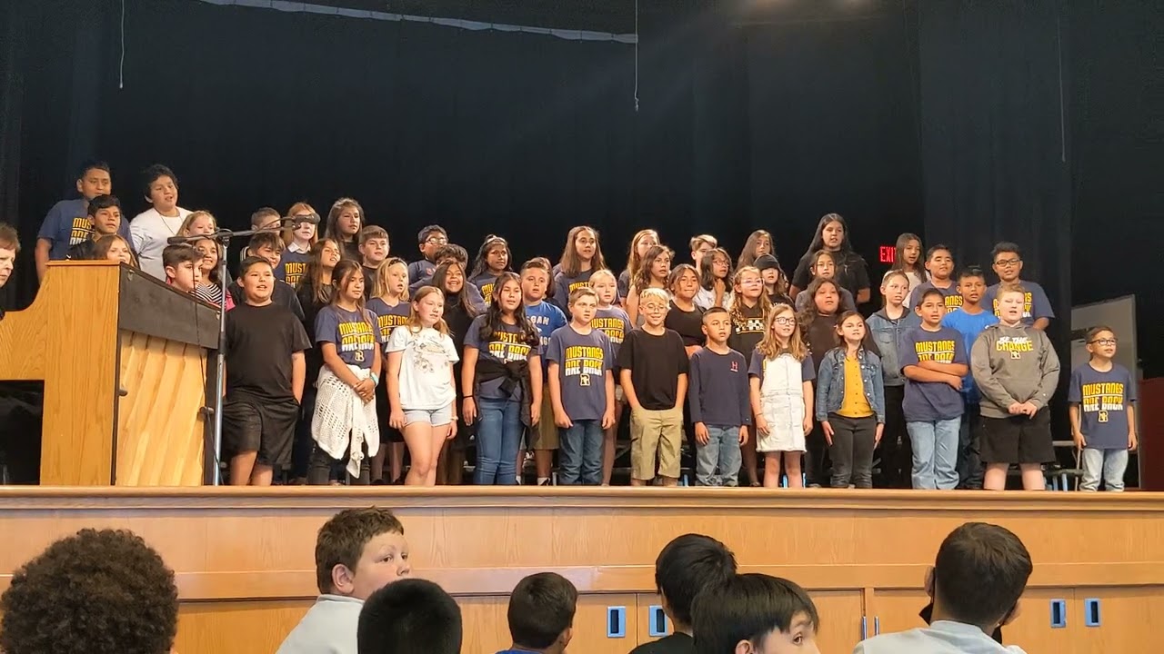 4th grade choir It's Raining Tacos