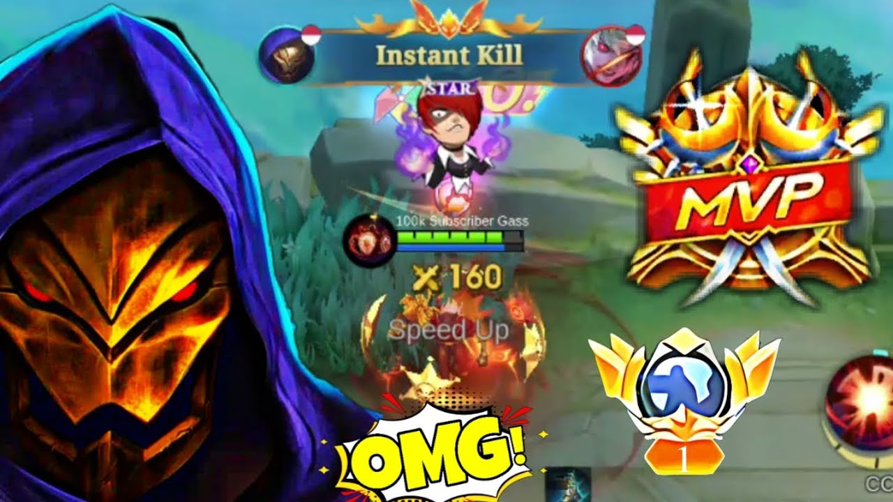 One Hit‼️500 Stack❓Full Damage❗Top 1 Global Aldous 🔥 @dawnjar-64 