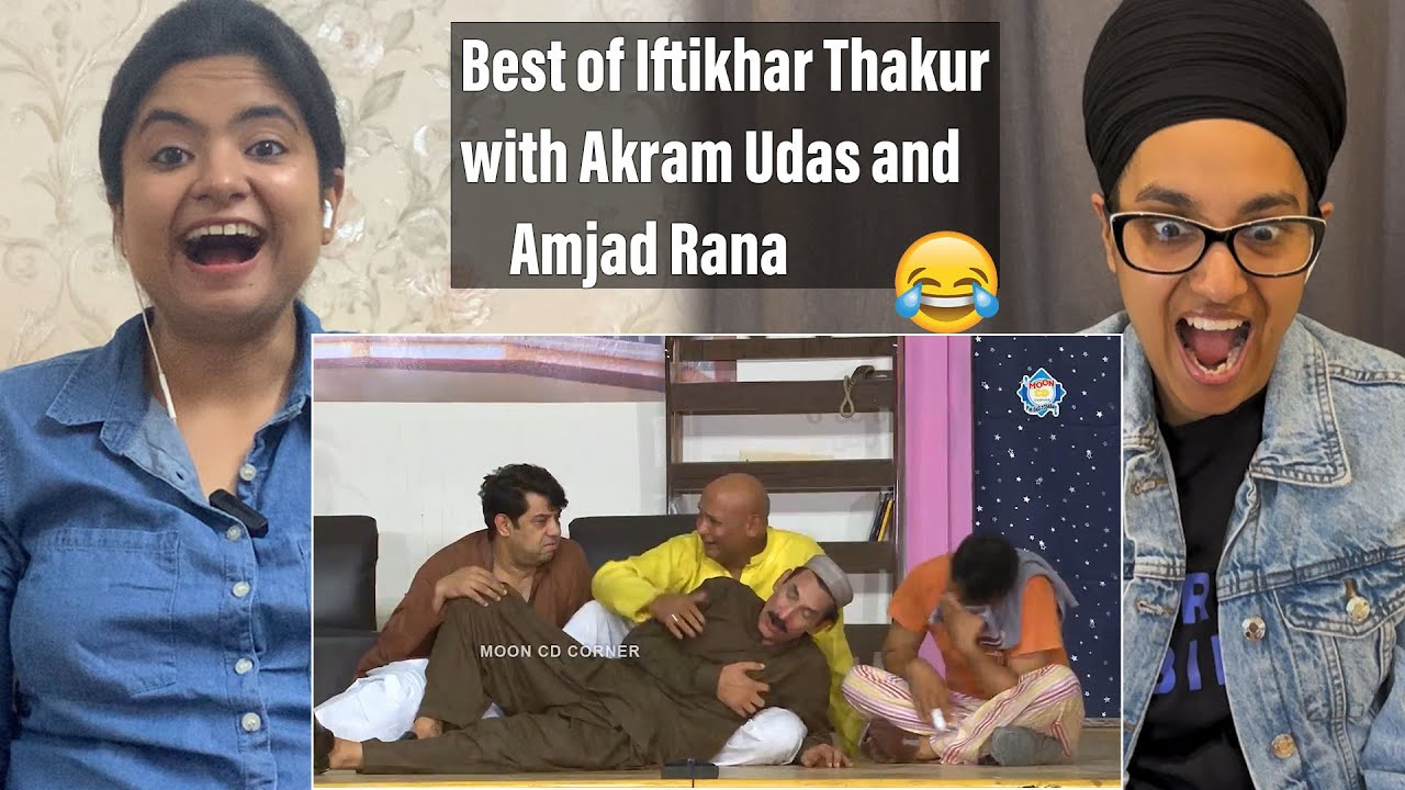Indian Reacts To Iftikhar Thakur with Akram Udas and Amjad Rana