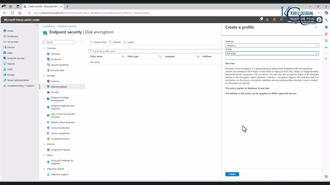 Microsoft Intune - How to Encrypt Windows Devices & Secure Microsoft Defender with Microsoft Intune