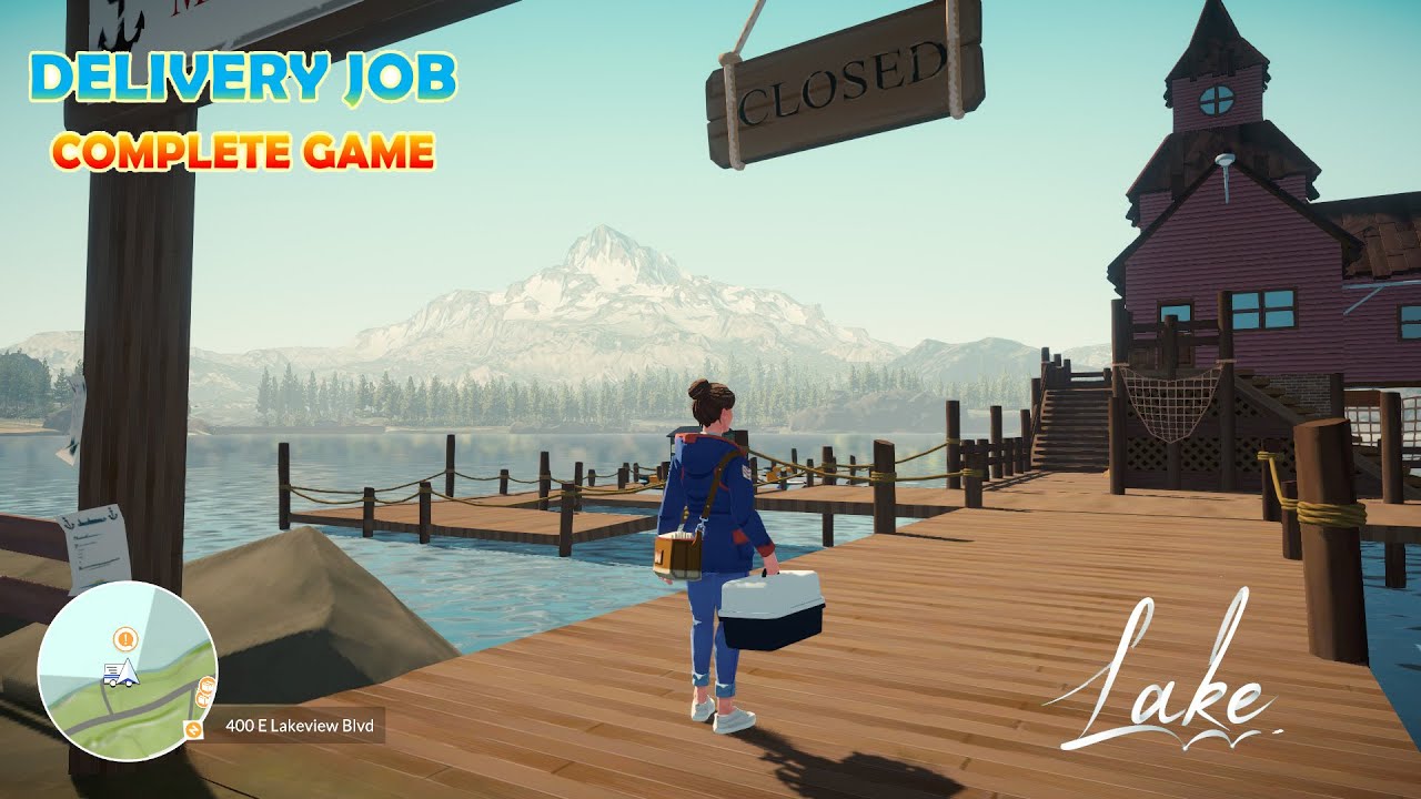Lake Gameplay Part I  Walkthrough [60FPS PC] - No Commentary (FULL GAME)