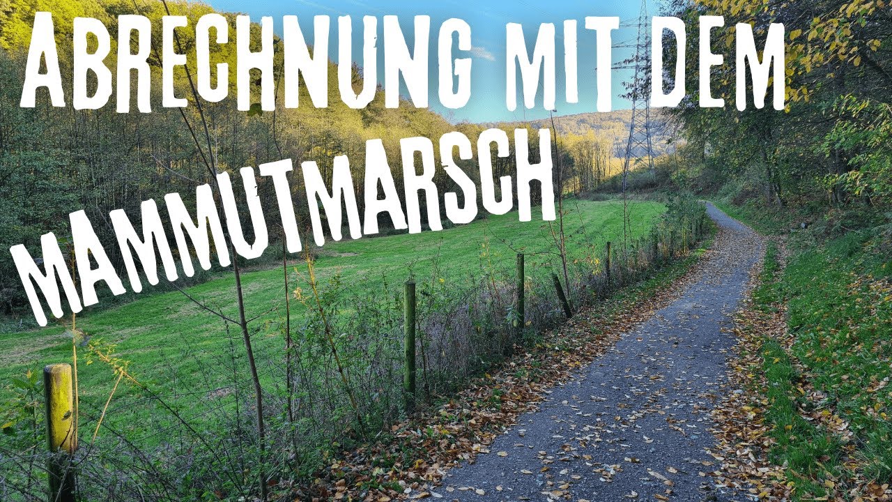 Abrechnung mit dem Mammutmarsch