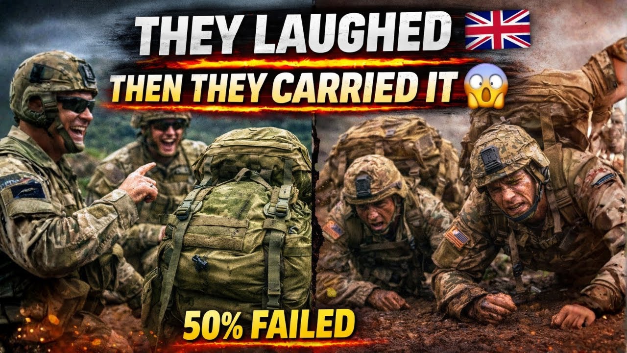 US Troops Laughed… Then the British Made Them Carry THIS 😱