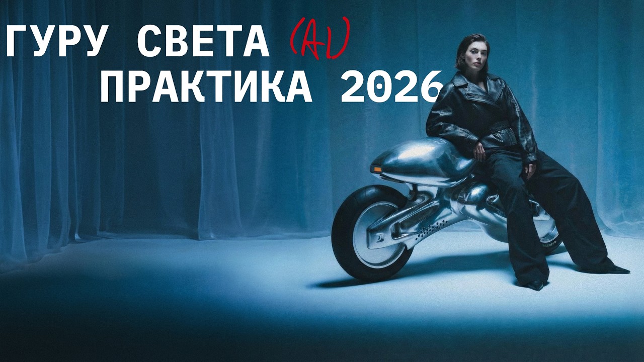 ГУРУ СВЕТА: ПРАКТИКА 2026 (AI) | Курс по съёмка с AI длинной в год
