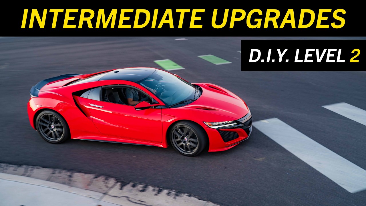 INTERMEDIATE DIY Upgrades for the NSX Acura NSX (2017–2022)