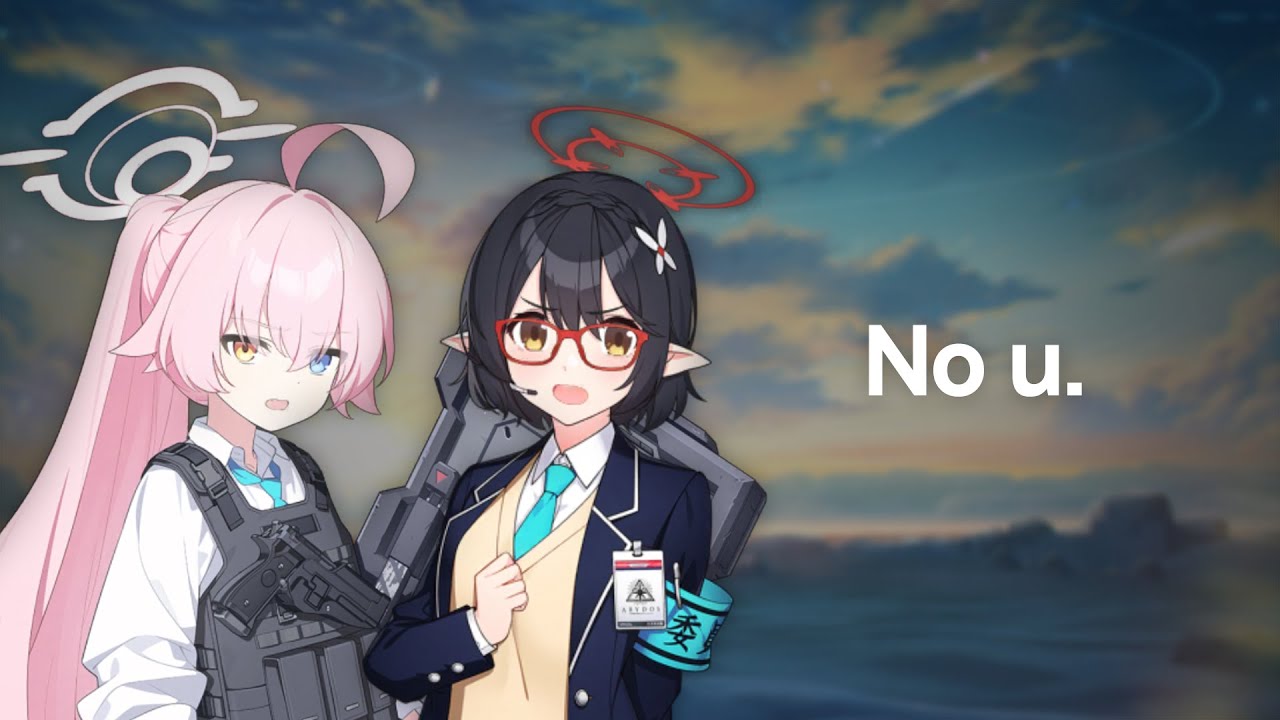 Skill Issue - Blue Archive Meme