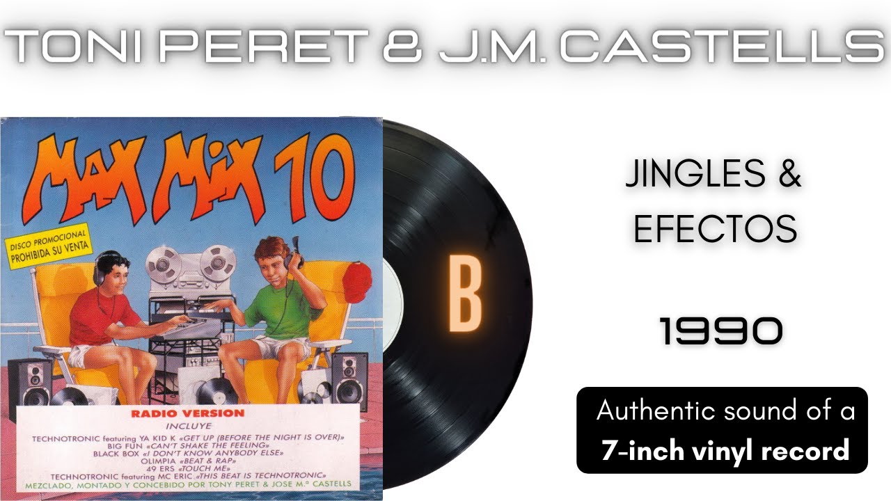Max Mix 10 (Jingles & Efectos) [7'' vinilo]