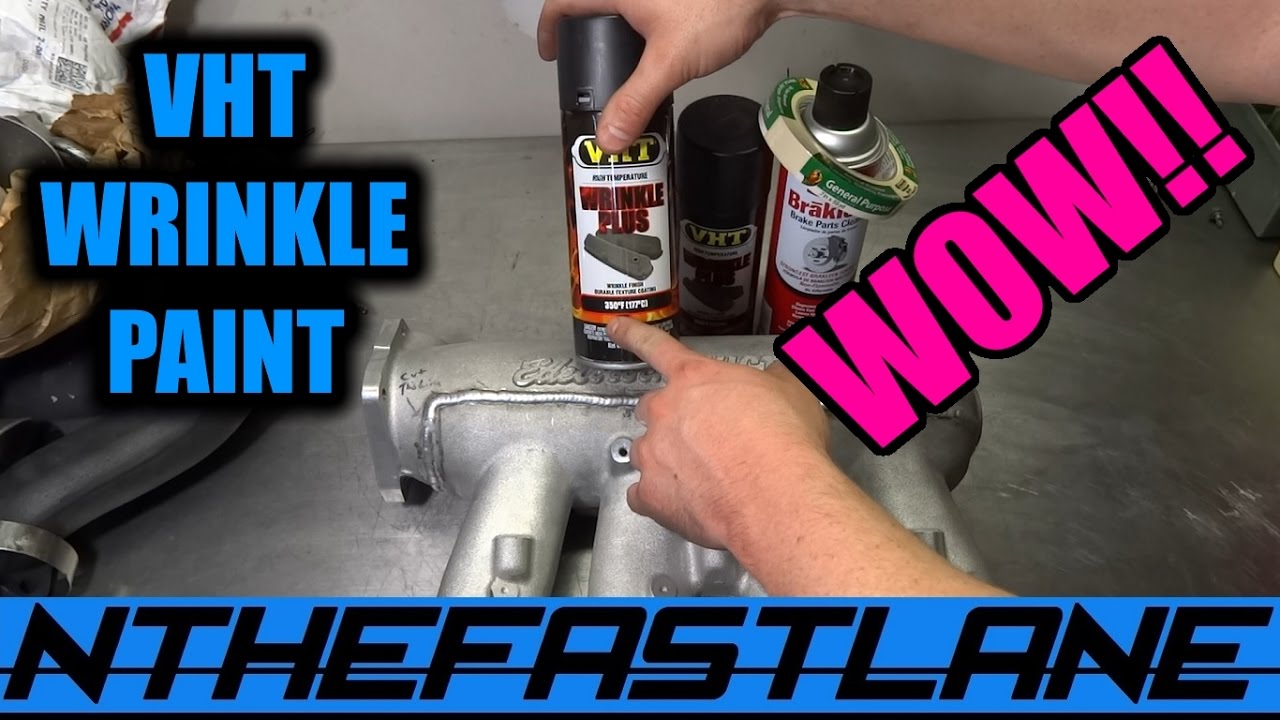 ▶️VHT Wrinkle Black Paint: (Впускной коллектор) 
